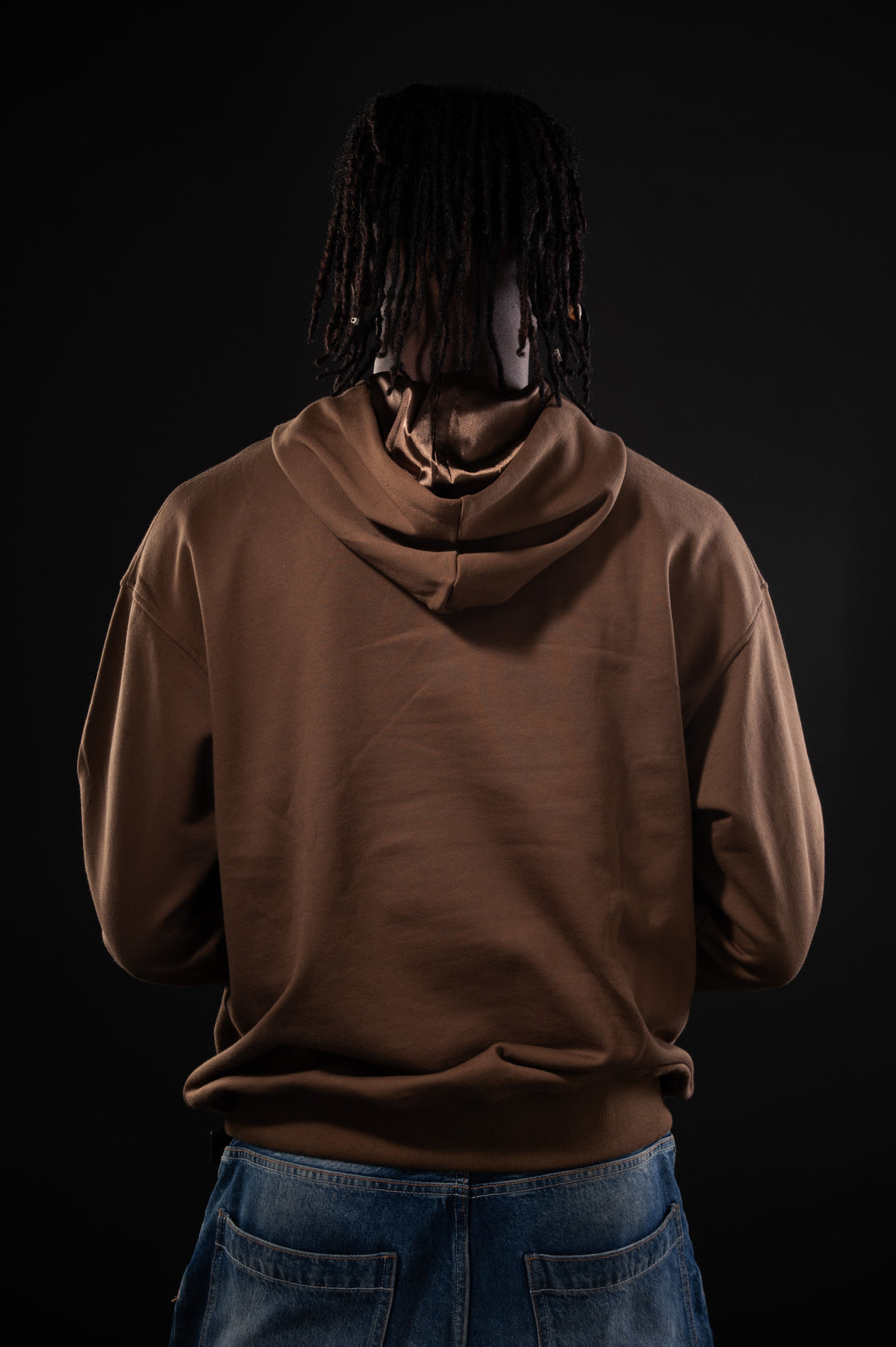 Brown oversized hoodie